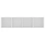 Estantería/mueble para TV blanco 143x30x36 cm de vidaXL, Estantes y estanterías - Ref: Foro24-800261, Precio: 69,14 €, Descue...