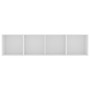 Estantería/mueble para TV blanco 143x30x36 cm de vidaXL, Estantes y estanterías - Ref: Foro24-800261, Precio: 70,89 €, Descue...