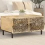 Mesa de centro de madera maciza de pino 80x50x40 cm de , Mesas de centro - Ref: Foro24-358217, Precio: 138,38 €, Descuento: %