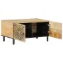Mesa de centro de madera maciza de pino 80x50x40 cm de , Mesas de centro - Ref: Foro24-358217, Precio: 138,38 €, Descuento: %