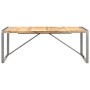 Mesa de comedor madera maciza de mango rugosa 200x100x75 cm en Mesas de comedor | Comprar online en Foru.es