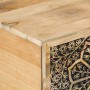 Mesa de centro de madera maciza de pino 80x50x40 cm de , Mesas de centro - Ref: Foro24-358217, Precio: 140,72 €, Descuento: %