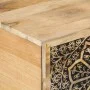 Mesa de centro de madera maciza de pino 80x50x40 cm de , Mesas de centro - Ref: Foro24-358217, Precio: 138,38 €, Descuento: %