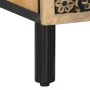 Mesa de centro de madera maciza de pino 80x50x40 cm de , Mesas de centro - Ref: Foro24-358217, Precio: 138,38 €, Descuento: %