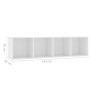 Estantería/mueble para TV blanco 143x30x36 cm de vidaXL, Estantes y estanterías - Ref: Foro24-800261, Precio: 70,89 €, Descue...