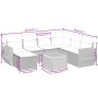 Juego de sofás de jardín con cojines beige 8 pzas ratán PE de , Conjuntos de jardín - Ref: Foro24-3257452, Precio: 510,55 €, ...