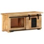 Mueble para TV madera maciza de mango 90x35x40 cm en Muebles TV | Comprar online en Foru.es