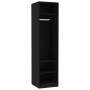 Armario de madera contrachapada negro 50x50x200 cm de vidaXL, Armarios roperos - Ref: Foro24-800235, Precio: 125,61 €, Descue...