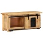 Mueble para TV madera maciza de mango 90x35x40 cm en Muebles TV | Comprar online en Foru.es