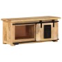 Mueble para TV madera maciza de mango 90x35x40 cm en Muebles TV | Comprar online en Foru.es