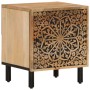 Mesita de noche de madera maciza de mango 40x33x46 cm de , Mesitas de noche - Ref: Foro24-358208, Precio: 85,66 €, Descuento: %