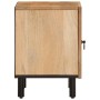 Mesita de noche de madera maciza de mango 40x33x46 cm de , Mesitas de noche - Ref: Foro24-358208, Precio: 85,66 €, Descuento: %