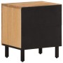 Mesita de noche de madera maciza de mango 40x33x46 cm de , Mesitas de noche - Ref: Foro24-358208, Precio: 85,66 €, Descuento: %