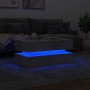 Mesa de centro con luces LED gris hormigón 90x50x40 cm de , Mesas de centro - Ref: Foro24-839864, Precio: 86,29 €, Descuento: %