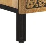 Mueble de TV madera maciza de mango 100x33x46 cm de , Muebles TV - Ref: Foro24-358230, Precio: 129,89 €, Descuento: %
