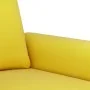 Yellow velvet 2-piece sofa set with cushions by , Sofas - Ref: Foro24-3202216, Price: 430,48 €, Discount: %