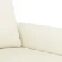 Juego de sofás con cojines 3 piezas terciopelo crema de , Sofás - Ref: Foro24-3202178, Precio: 709,82 €, Descuento: %
