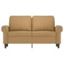 Sofá de 2 plazas terciopelo marrón 120 cm de , Sofás - Ref: Foro24-359526, Precio: 224,79 €, Descuento: %