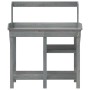 Banco para macetas con estantes madera maciza de abeto gris de , Soportes para macetas - Ref: Foro24-368433, Precio: 135,60 €...