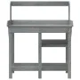 Banco para macetas con estantes madera maciza de abeto gris de , Soportes para macetas - Ref: Foro24-368433, Precio: 145,12 €...