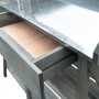 Banco para macetas con estantes madera maciza de abeto gris de , Soportes para macetas - Ref: Foro24-368433, Precio: 135,60 €...