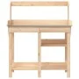 Banco para macetas con estantes de madera maciza de abeto de , Soportes para macetas - Ref: Foro24-368431, Precio: 96,36 €, D...