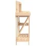 Banco para macetas con estantes de madera maciza de abeto de , Soportes para macetas - Ref: Foro24-368431, Precio: 96,36 €, D...