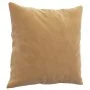 Sofá de 2 plazas con cojines terciopelo marrón 120 cm de , Sofás - Ref: Foro24-3200942, Precio: 236,08 €, Descuento: %