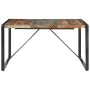 Mesa de comedor de madera maciza reciclada 140x140x75 cm en Mesas de comedor | Comprar online en Foru.es