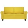 Sofá de 2 plazas terciopelo amarillo 120 cm de , Sofás - Ref: Foro24-359525, Precio: 212,17 €, Descuento: %