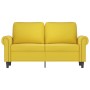 Sofá de 2 plazas terciopelo amarillo 120 cm de , Sofás - Ref: Foro24-359525, Precio: 216,36 €, Descuento: %