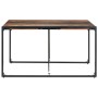 Mesa de comedor de madera maciza reciclada 140x140x75 cm en Mesas de comedor | Comprar online en Foru.es