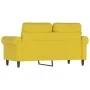 Sofá de 2 plazas terciopelo amarillo 120 cm de , Sofás - Ref: Foro24-359525, Precio: 212,17 €, Descuento: %