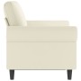 Sofá de 2 plazas terciopelo color crema 120 cm de , Sofás - Ref: Foro24-359527, Precio: 235,93 €, Descuento: %