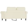 Sofá de 2 plazas terciopelo color crema 120 cm de , Sofás - Ref: Foro24-359527, Precio: 235,93 €, Descuento: %