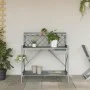 Banco para macetas con enrejado madera maciza de abeto gris de , Soportes para macetas - Ref: Foro24-368430, Precio: 103,68 €...
