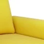 Juego de sofás con cojines 3 piezas terciopelo amarillo de , Sofás - Ref: Foro24-3202246, Precio: 503,66 €, Descuento: %