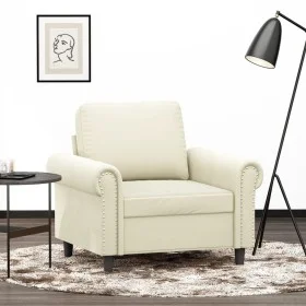 Cream velvet armchair 60 cm by , Sofas - Ref: Foro24-359517, Price: 183,59 €, Discount: %