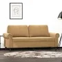 Sofá de 2 plazas terciopelo marrón 140 cm de , Sofás - Ref: Foro24-359536, Precio: 235,45 €, Descuento: %