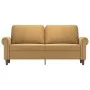 Sofá de 2 plazas terciopelo marrón 140 cm de , Sofás - Ref: Foro24-359536, Precio: 235,45 €, Descuento: %
