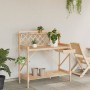 Banco para macetas con enrejado de madera maciza de abeto de , Soportes para macetas - Ref: Foro24-368428, Precio: 79,27 €, D...