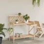 Banco para macetas con enrejado de madera maciza de abeto de , Soportes para macetas - Ref: Foro24-368428, Precio: 61,66 €, D...