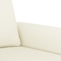 Juego de sofás con cojines 2 piezas terciopelo crema de , Sofás - Ref: Foro24-3202218, Precio: 487,01 €, Descuento: %