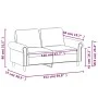 Sofá de 2 plazas de terciopelo rojo tinto 120 cm de , Sofás - Ref: Foro24-359523, Precio: 263,74 €, Descuento: %