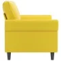 2-Sitzer-Sofa gelber Samt 140 cm von , Sofas - Ref: Foro24-359535, Preis: 218,76 €, Rabatt: %