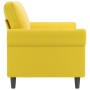 Sofá de 2 plazas terciopelo amarillo 140 cm de , Sofás - Ref: Foro24-359535, Precio: 236,37 €, Descuento: %