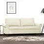 Sofá de 2 plazas terciopelo color crema 140 cm de , Sofás - Ref: Foro24-359537, Precio: 269,32 €, Descuento: %
