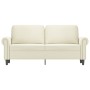 Sofá de 2 plazas terciopelo color crema 140 cm de , Sofás - Ref: Foro24-359537, Precio: 264,03 €, Descuento: %