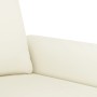 Sofá de 2 plazas terciopelo color crema 140 cm de , Sofás - Ref: Foro24-359537, Precio: 264,03 €, Descuento: %