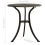 Mesa de jardín aluminio fundido color bronce 62x62x65 cm de , Mesas de jardín - Ref: Foro24-315579, Precio: 97,28 €, Descuent...